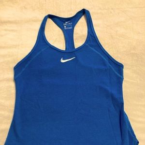 Nike Dri Fit Blue Tank Top